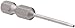 Wera - 5059602001 Series 4 840/4 Z Sheet Metal Bit, Hexagon 1.5 x 50mm blade, 1/4" Drive