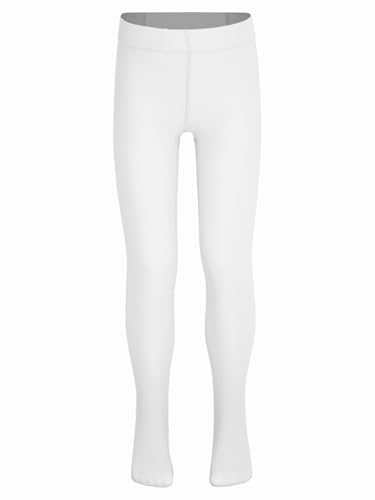 YEAHDOR Kids Girls See Through Footed Leggings Ballet Dance Gymnastics Tights Stretchy Pantyhose Dancewear