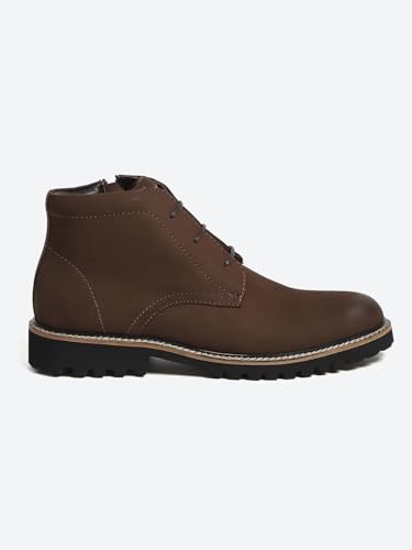 Image of Monte Carlo Tan Casual Chukka Style Ankle Boots for Men Tan-10