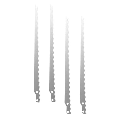 TOYANDONA 4 Piezas Cuchilla De De Jardín Cortar De Podar Hoja De Hojas De De Mano Para Trabajar La Madera Hojas De Para Carpintería Acero Silver