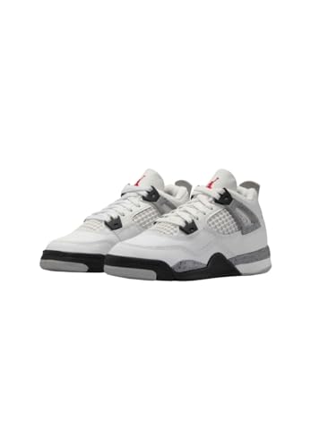 Image of JORDAN AIR JORDAN 4 RETRO WHITE CEMENT