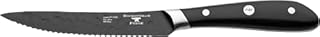 Rockingham Forge Ashwood Series 5" Steak Knife Kitchen Knife with Ice Hardened Vanadium Steel Serrated Blades