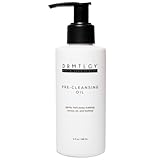 DRMTLGY Pre-Cleansing Oil - Makeup Remover Oil to be Paired with Facial Cleanser - Cleanser for Face - Melts Mascara, Makeup, & Preps for Cleansing, 5 fl oz