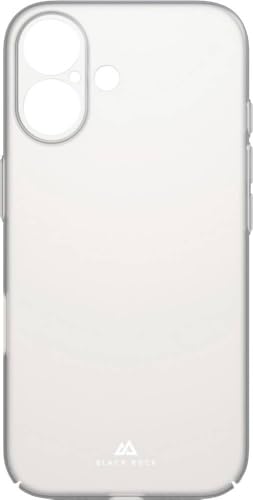 Black Rock Cover Ultra Thin Iced Per Apple Iphone 16, Trasparente Cover Apple Iphone 16 Transp