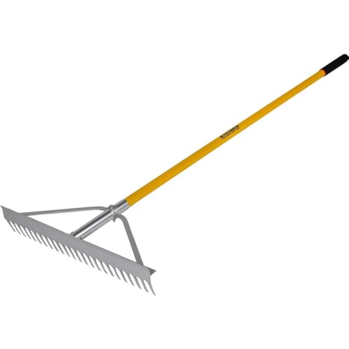 Roughneck ROU68624 Aluminium Landscaping Rake 600x1700mm/24x67