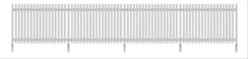 Ratio 281 Modern Palisade Fencing Plastic Kit N Gauge