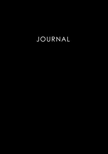 Journal: 800 Page Journal, 7x10 inch, Big Black Giant Notebook, 400 sheets / 800 pages, Classic 800 Lined pages