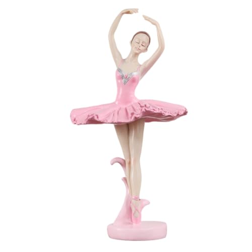 Figurine ballerine decorative en resine statue danseuse ornement maison salon - 2