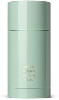 CORPUS - Natural Deodorant Stick For Sensitive Skin | Aluminium + Baking Soda Free | Unisex, Non-Toxic, Made In The USA (Third Rose)