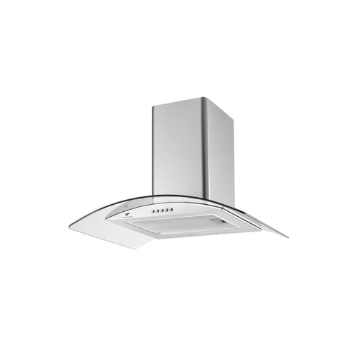 Hotte décorative Continental Edison L60 cm inox verre - vue 4