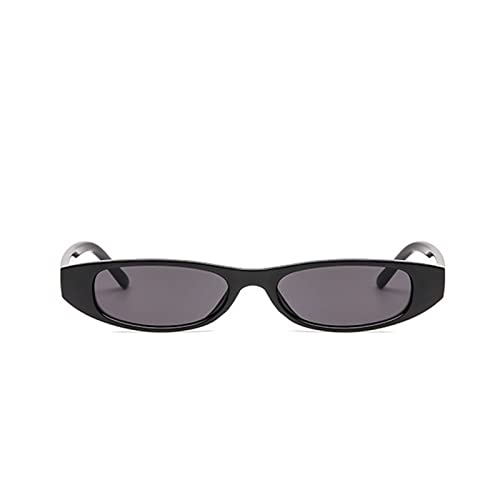 Lunettes de soleil ovales femme noires tendance lunettes intelligentes taille unique 047C1