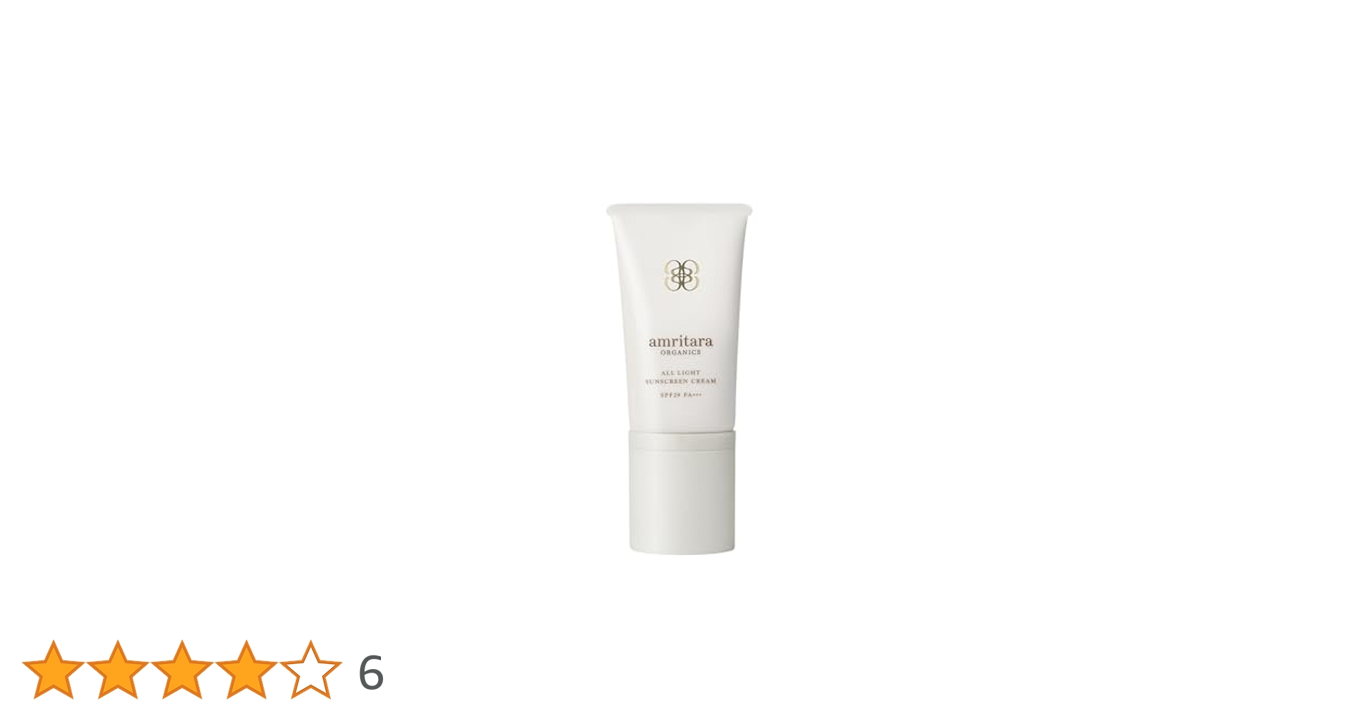 新品 SPF29 PA+++ アムリターラ オールライトサンスクリーンクリーム オールライトサンスクリーンクリーム SPF29 PA+++ 5g | 国産