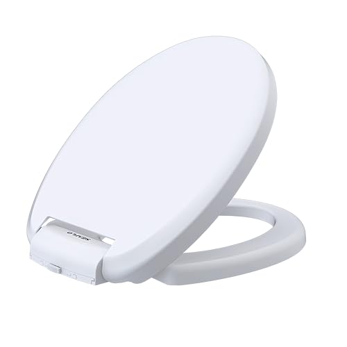SEAFLO Soft-Close RV Toilet Replacement Seat and Cover (SFTRK-023) - Fits All SEAFLO RV Toilets (SFRTPH-01-01 SFRTPH-01-02 SFRTPH-02-01) - Durable Comfortable and Easy to Install