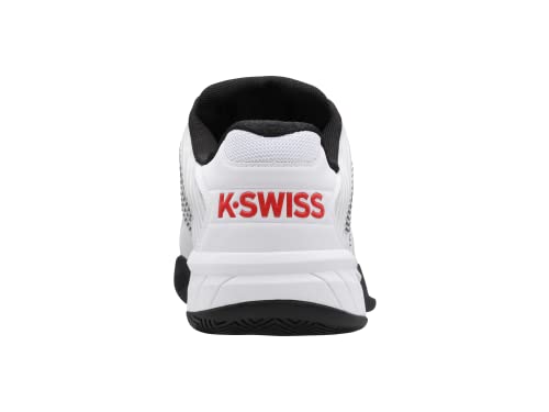 Image of K-Swiss Men's Hypercourt Express 2 Tennis Shoe, Barely Blue /Black /Poppy Red, 10 M