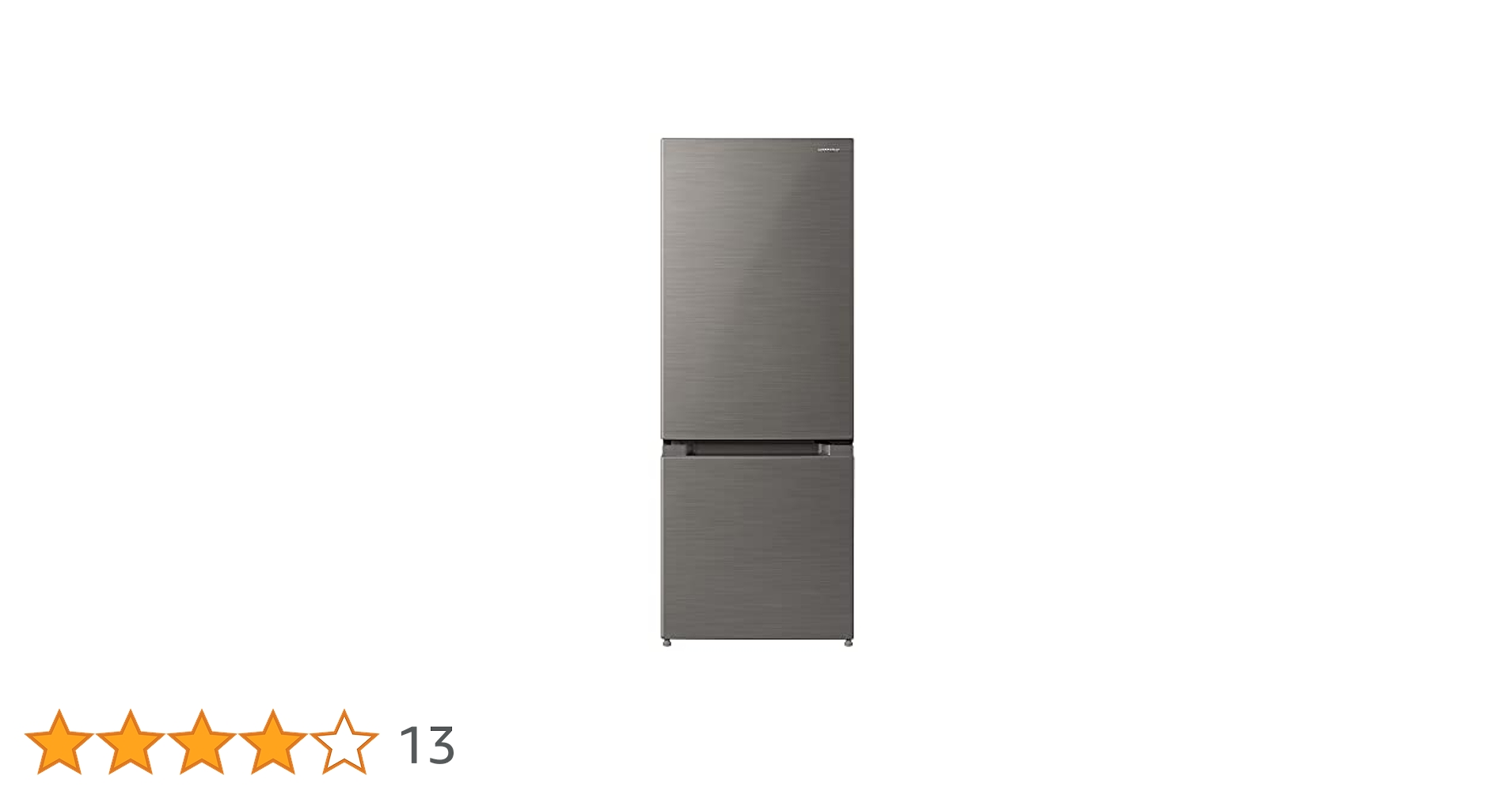 【美品】日立(HITACHI)冷蔵庫RL-154KA メタリックシルバー154L 冷蔵庫（RL-154KA）：日立の家電品