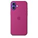 Apple Custodia MagSafe cover in silicone per iPhone 16 Plus - Fucsia 