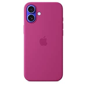 Apple iPhone 16 Plus Silicone Case with MagSafe - Fuchsia ​​​​​​​