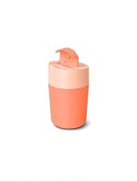 Joseph Joseph Sipp Travel Mug with Flip-top Cap - 340 ml (12 fl. oz) - Coral [Warehouse]