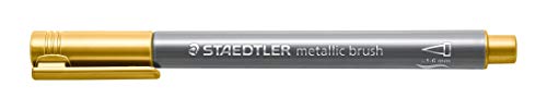 Miniatura 3 de STAEDTLER 8321 TB10 - Estuche con 10 rotuladores metálicos punta pincel, colores surtidos