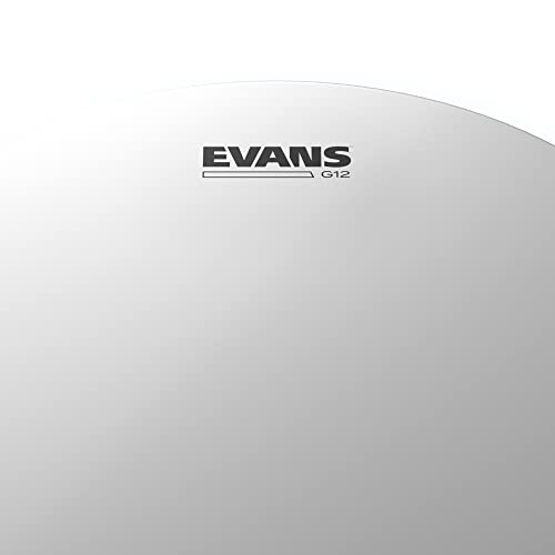 Evans G12 Coated White Drum Head, 12 Inch #TOP1