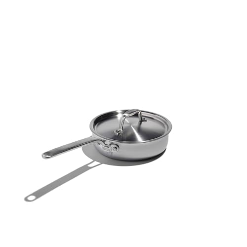 Heritage Steel x Eater 1.5 Quart Mini Saut\u00e9 Pan with Lid