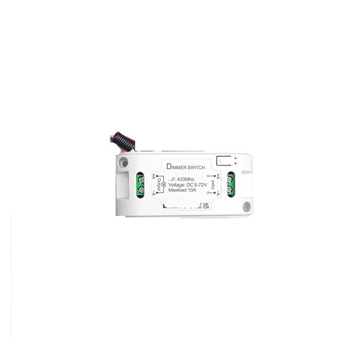 Módulo receptor regulable de 43Hz y regulador de luz LED multitensión 6V 12V 24V 72V