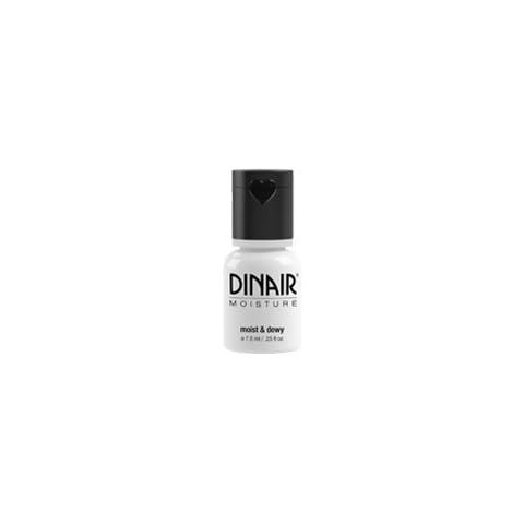 Dinair Airbrush Makeup | Moist & Dewy: Natural Facial Moisturizer 1/4 oz Cover