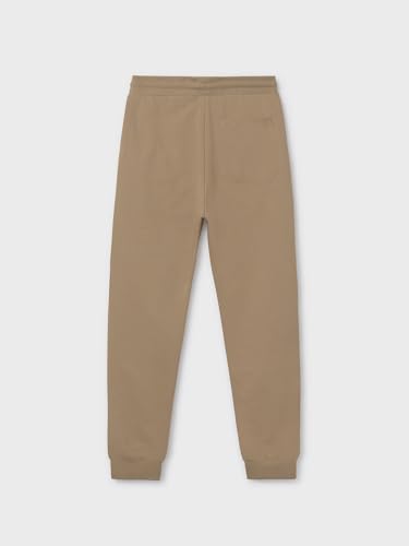 Mayoral Basic Cuffed Fleece Trousers for Boys Camel2
