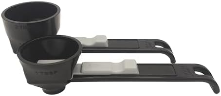 the original measuring scoop + funnel No spill preparation of pro...