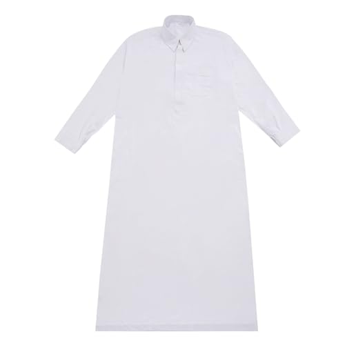 Caftan dubaï de luxe : thobe traditionnel aux finitions brodées - 2