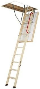 LWT 25/47 Wooden Thermo Insulated Attic Ladder Maximum Capacity: 300 Lbs