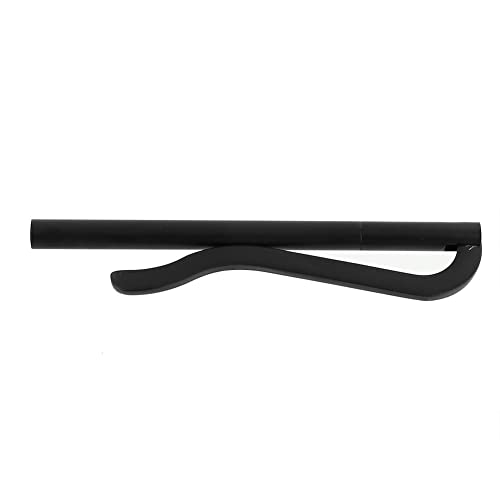 B8913 PVD Black Matte, Spring Bar Money Clip, Solid Brass-LL2