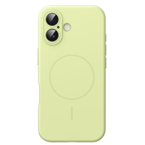 Image of JETech Magnetic Silicone Case for iPhone 17, Green