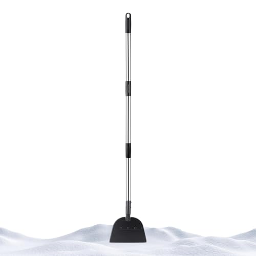 Pala per la pulizia da giardino per esterni, pala per erbacce con manico, in metallo, attrezzi da giardino antiruggine, pala per la pulizia dei bordi del prato