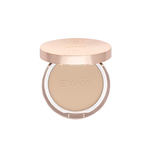 Emani Flawless Matte Powder Foundation in Linen