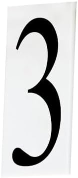 Maxim Lighting 53613WT Address-House Number 3-2.25 Inches wide by 0.5 inches high