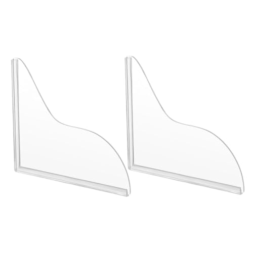 Cabilock 2pcs Sink Splash Protector: Acrylic Spout Cover with Rounded Edges - Water Barrier- for Showers & Spa Tubs