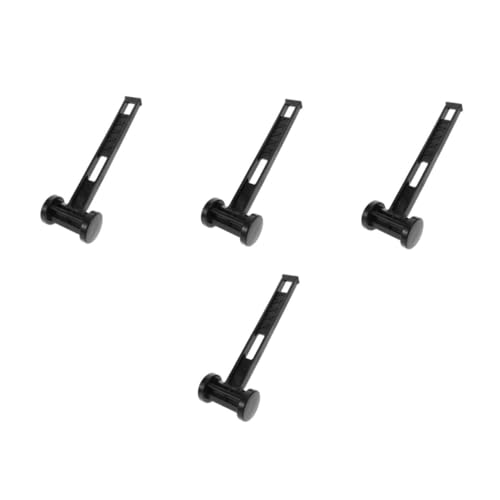 Toyvian 4 Piezas Martillo de Acampada y Compacto para Clavar Estacas Herramienta Práctica de Camping Mallet Reutilizable de Plástico para Actividades
