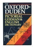 Paperback The Oxford-Duden Pictorial German & English Dictionary Book