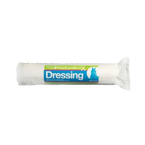 NAF NaturalintX Dressing 500g – Highly Absorbent Multi-Layer Dressing for Horses – Supports First Aid, Wound Care & Poulticing – Use Wet or Dry