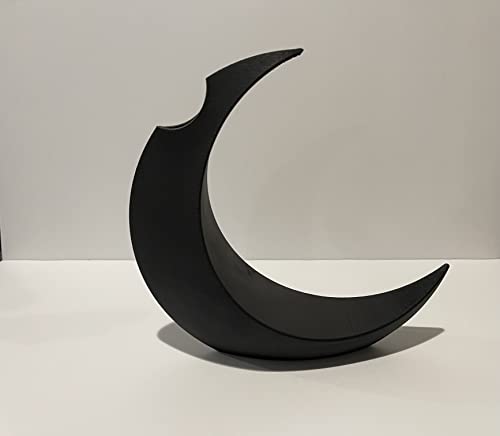 Generic Crescent Moon Flower Vase | Crescent Moon Decor | Boho Home Decor | Gothic Home Decor thumb #1