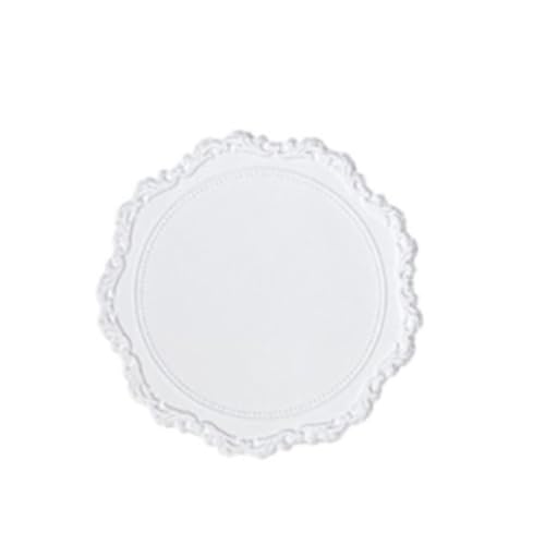 Dessous de verre en silicone isolant et napperon de table rond antidérapant haute adhérence