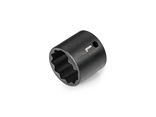 Image of TEKTON 3 /8 Inch Drive x 1 Inch Shallow 12-Point Impact Socket | SID12225