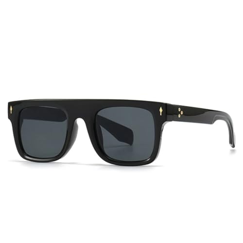 Lunettes de soleil rétro punk anti-UV400 protégeant vos yeux avec style dégradé