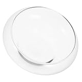 jojofuny Glass Goldfish Bowl Small Round Fish Tank with Succulent Planter Pot for Home Desk Aquarium Decor