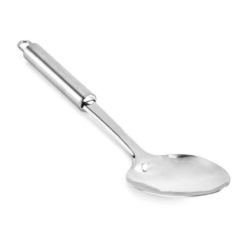 COLLBATH 2pcs Soup Spoon Spoons Dinner Spoon Cocktail Spoon Dinnerware Espresso Spoon Kitchen Gadget Ice Cream Spoon Tableware Mini Spoon Rice Spoon Flatware Stainless Steel Spoon Silver