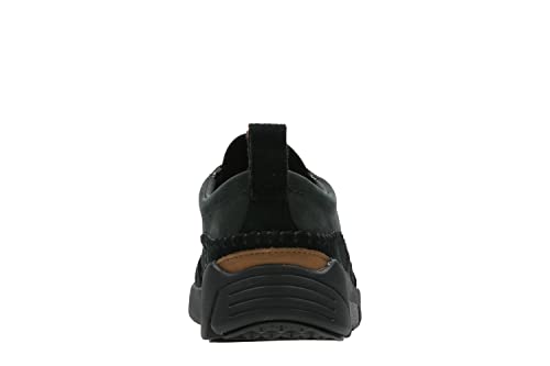 Image of Clarks Men Triactive Run Light Grey Leather Sneakers