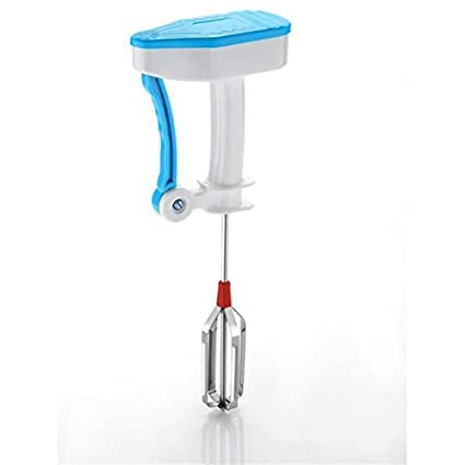Power-Free Manual Hand Blender Cream Beater, Milkshake, Lassi, Butter Milk Mixer (Multi Colours)