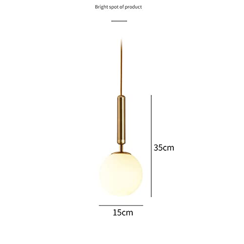 Lámpara de 15 cm tiempos de luz colgantes candelabro comedor dormitorio 4