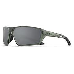 Matte Transparent Gray Green&silver Lens